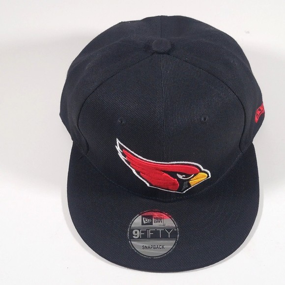 Arizona Cardinals Hat New Era Adjustable Snapback Cap Black / Red NFL Football - Picture 5 of 8